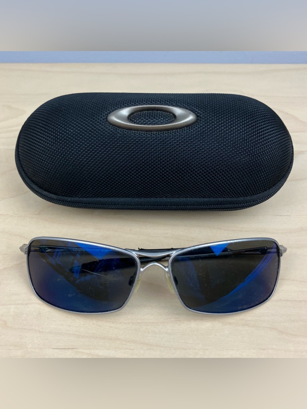 Oakley Crosshair 2.0 Silver FRAMES ONLY OO4044-08 64 15 Wire RARE